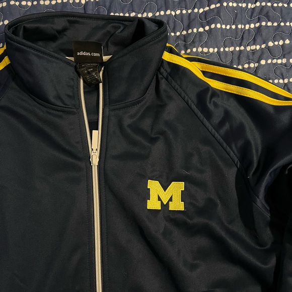 Adidas University of Michigan track jacket - Picture 2 of 2